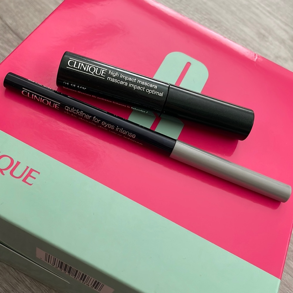 [Clinique] Mascara + Eyeliner Duo - Black